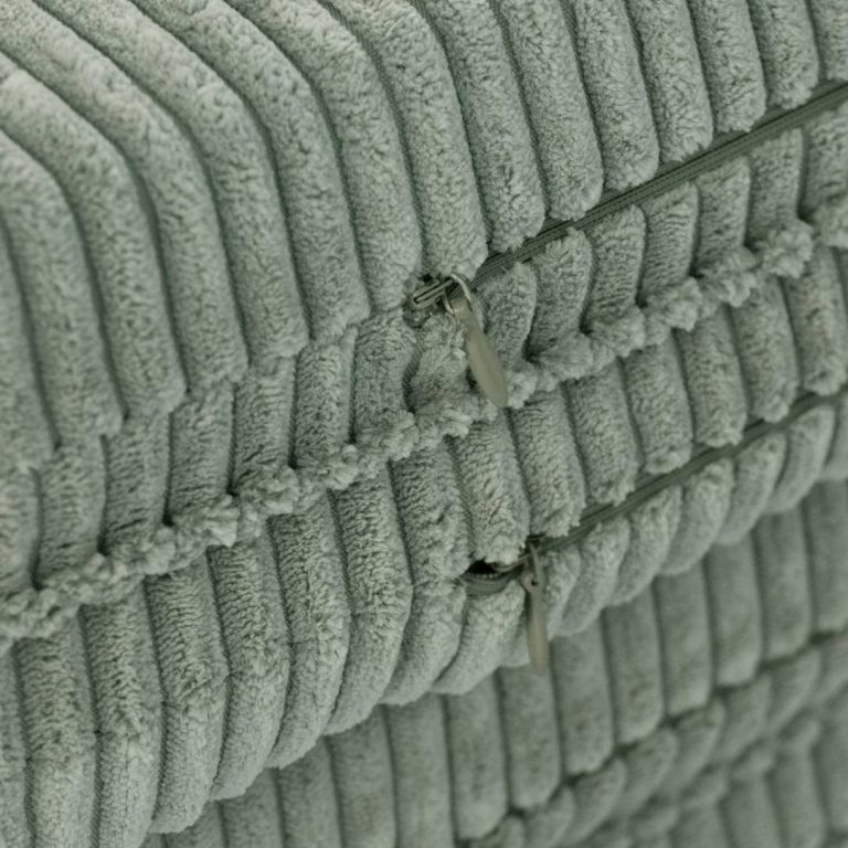 Cvjetna Podloga Plush Nest, 115x115x5cm, Zelena, Vrhunski Kord, Pahuljasti Cvijet 8