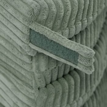 Cvjetna Podloga Plush Nest, 115x115x5cm, Zelena, Vrhunski Kord, Pahuljasti Cvijet 9