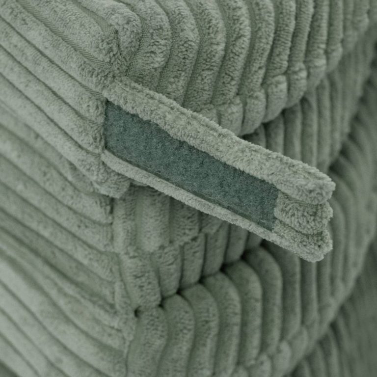 Cvjetna Podloga Plush Nest, 115x115x5cm, Zelena, Vrhunski Kord, Pahuljasti Cvijet 9