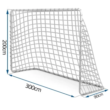Čvrsta Mreža Za Nogometni Gol Neo Sport 300 × 200 × 90 Cm 2
