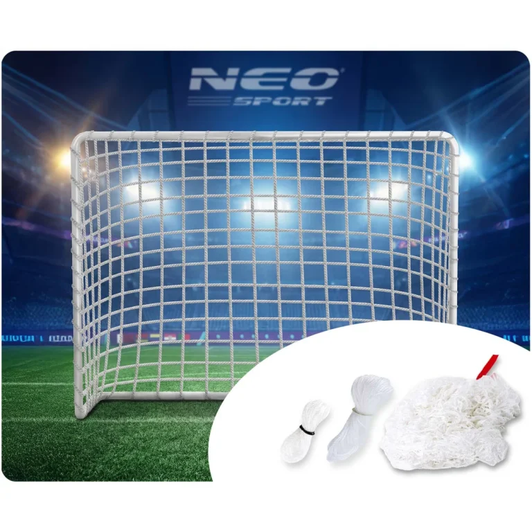 Čvrsta Mreža Za Nogometni Gol Neo Sport 300 × 200 × 90 Cm 4