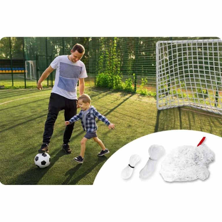 Čvrsta Mreža Za Nogometni Gol Neo Sport 300 × 200 × 90 Cm 5