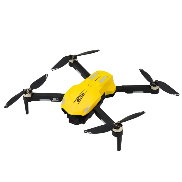 D11 Dron S Daljinskim Upravljačem, Hd Kamera, Wifi Upravljanje Gestama, žuta 2