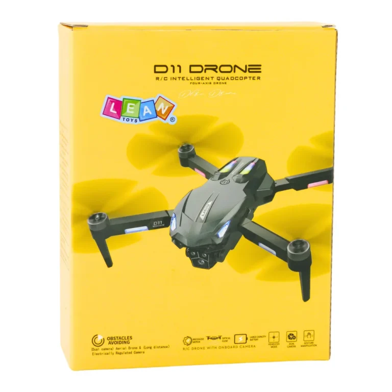 D11 Dron S Daljinskim Upravljačem, Hd Kamera, Wifi Upravljanje Gestama, žuta 5