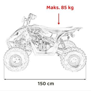 Desert Storm Lift Plavi Benzinski Quad 3