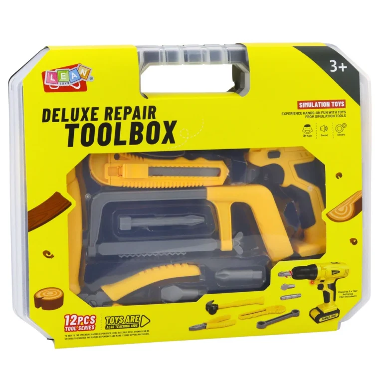 Diy Kit Bušilica Odvijač Alati Svjetla Zvukovi Kofer 5