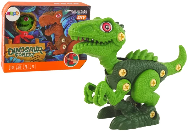 Diy Dinosaur Za Sastavljanje Zeleni 1