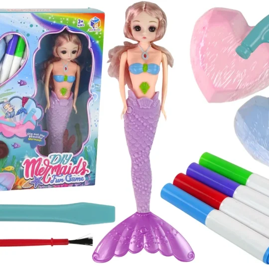 Diy Komplet Za Iskapanje Blaga Sirene, Ljubičasta 1