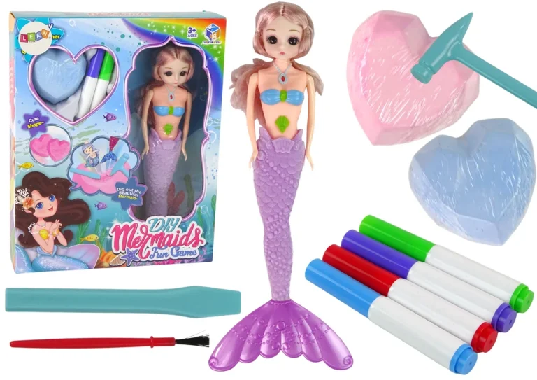 Diy Komplet Za Iskapanje Blaga Sirene, Ljubičasta 1
