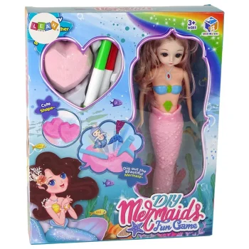 Diy Komplet Za Iskapanje Blaga Sirene, Ružičasta 5