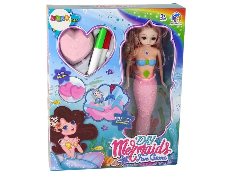 Diy Komplet Za Iskapanje Blaga Sirene, Ružičasta 5