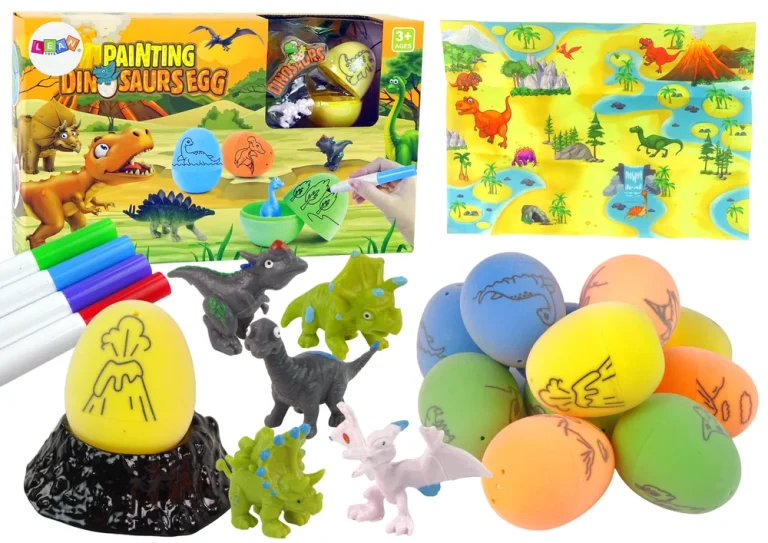 Diy Komplet Za Oslikavanje Jaja S Dinosaurima 1