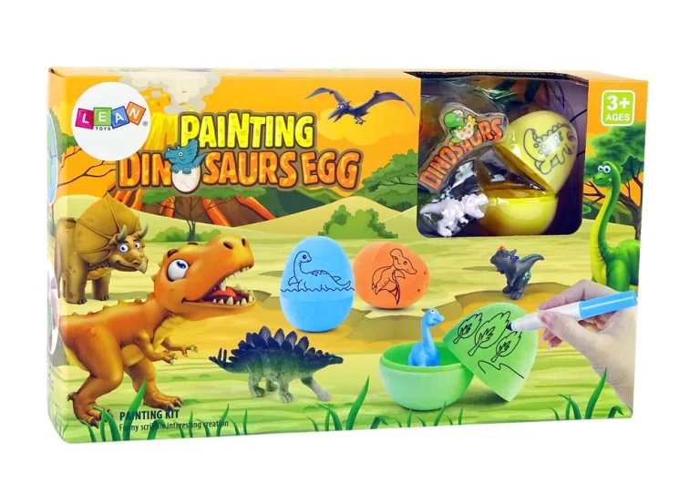 Diy Komplet Za Oslikavanje Jaja S Dinosaurima 4