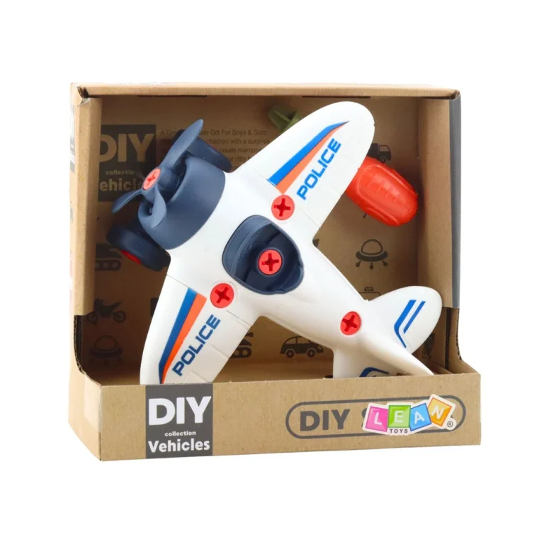 Diy Kreativni Komplet: Odvijač, Avion, Policijski Odvijač 6