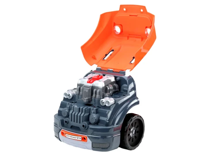 Diy Radionica Automobil Narančasti Za Rastavljanje 3