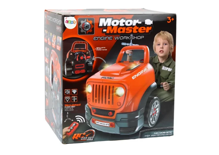 Diy Radionica Automobil Narančasti Za Rastavljanje 5