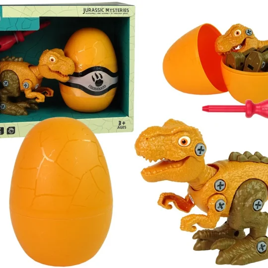 Diy Set T Rex S Jajetom I Odvijačem Narančasti 1
