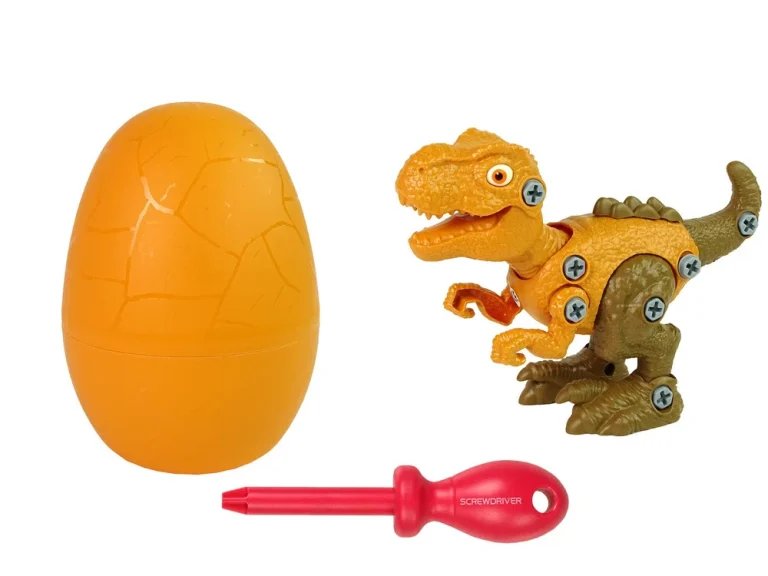 Diy Set T Rex S Jajetom I Odvijačem Narančasti 4