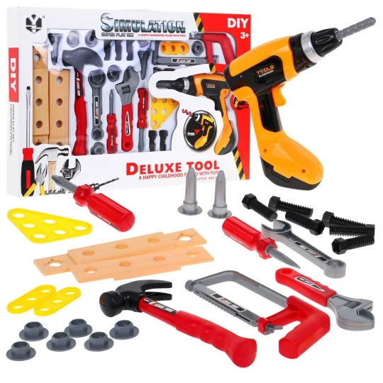 Diy Set Alata 26 Dijelova 3+ Odvijač Sa Zvukom 1