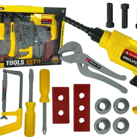 Diy Set Bušilica, čekić I Odvijači 1