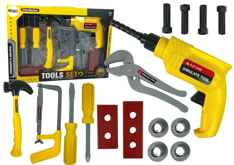 Diy Set Bušilica, čekić I Odvijači 1