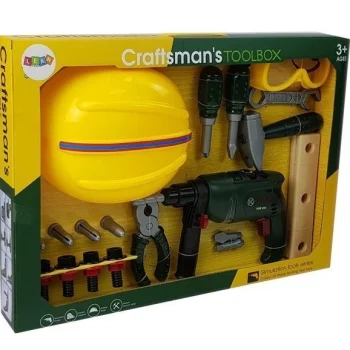 Diy Set Bušilica Na Baterije S Naočalama I Kacigom 6