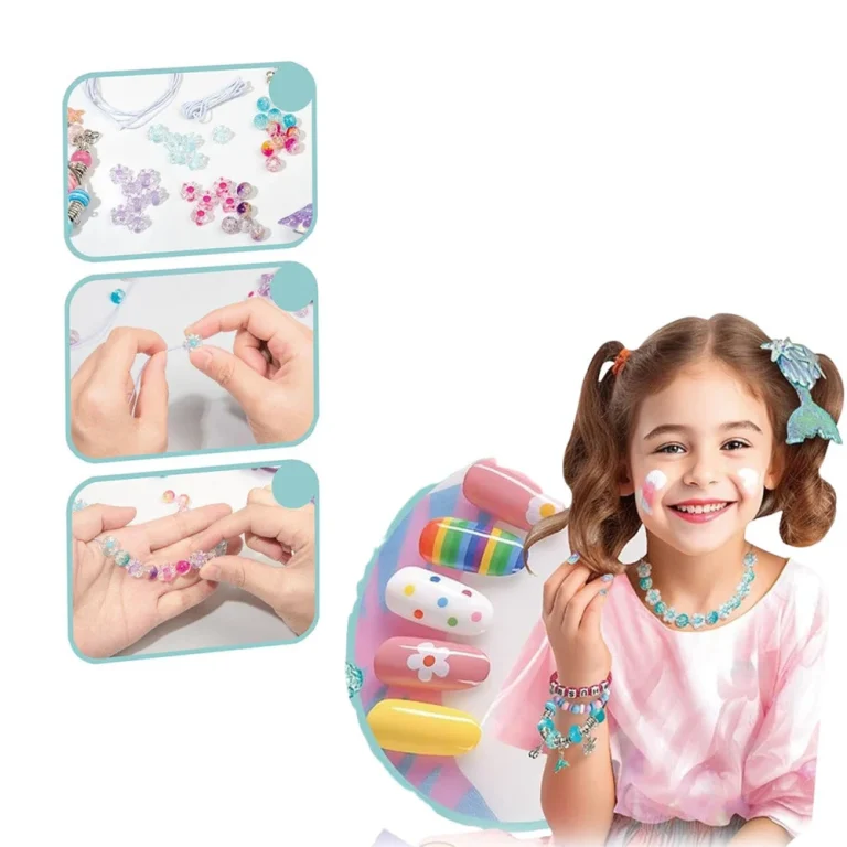 Diy Set Dječjeg Nakita Morske Sirene 48 Komada 3
