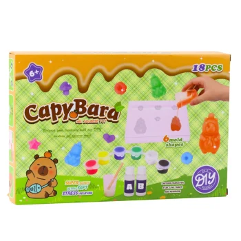 Diy Set Gel Figurica Kapibara, 18 Kom 6