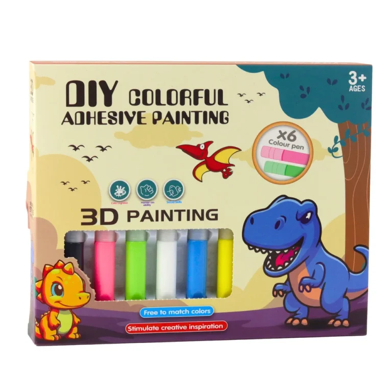 Diy Set Privjesaka Vitraj Dinosauri, 6 Kom 4