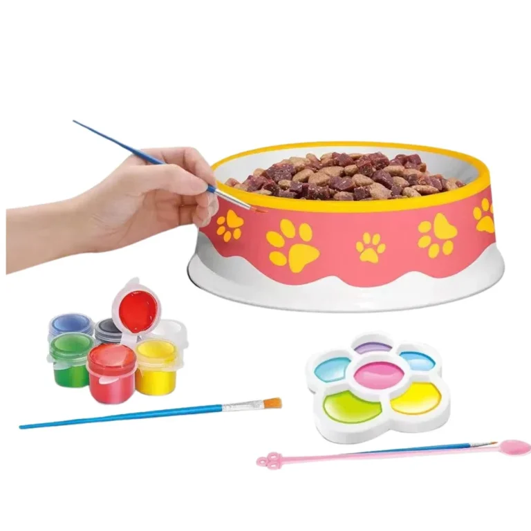 Diy Set Za Slikanje Zdjele Za Mačku, 6 Komada 4