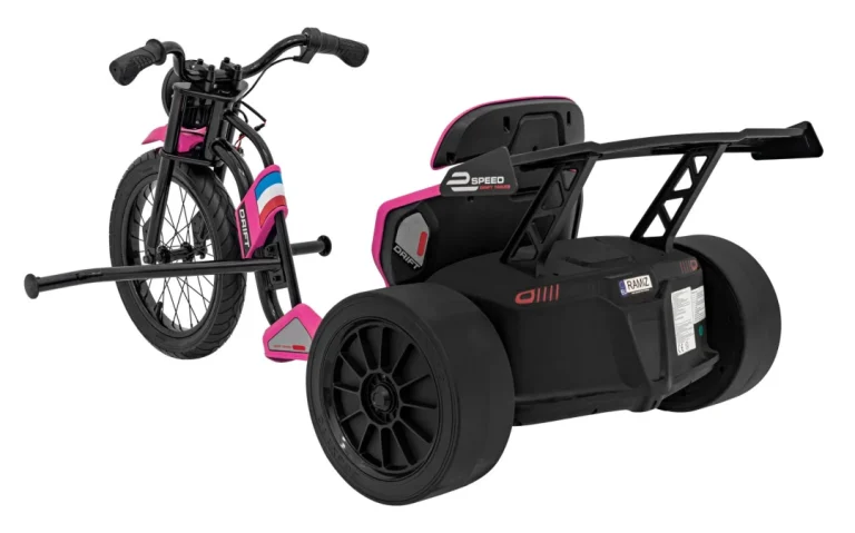 Drift Bike 21 Ružičasto Vozilo Auto Na Akumulator 7
