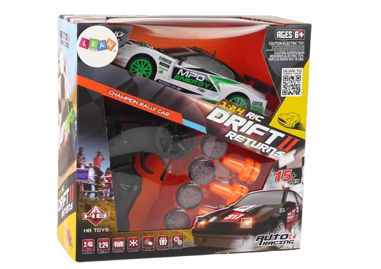 Drift Rally Automobil Na Daljinsko Upravljanje, 1:24, Do 15 Km/h 5