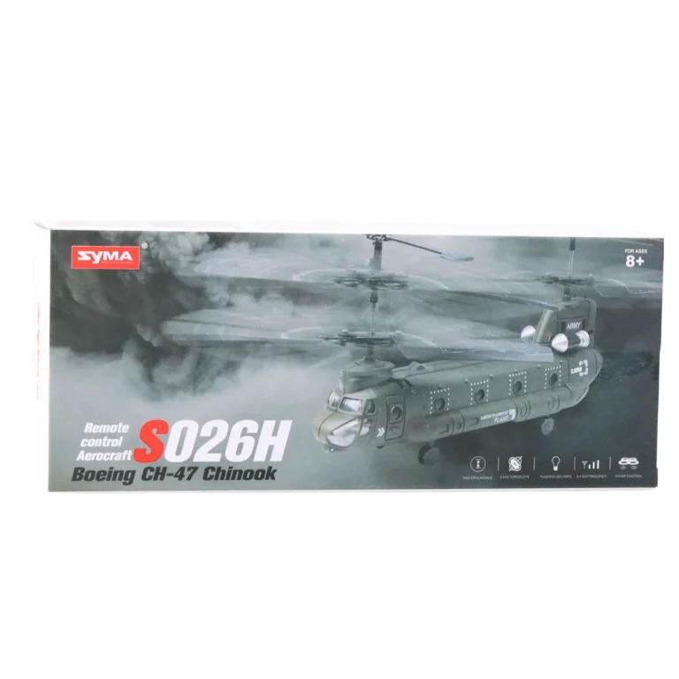 Daljinski Upravljač Za Rc Helikopter Syma S026h 1, Zelena Kaki Boja 6