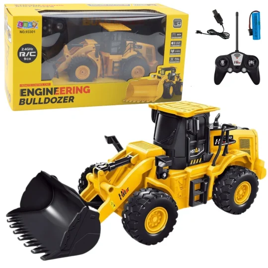 Daljinski Upravljač Za Bager I Buldožer Rc 2.4g 6ch žuti 1