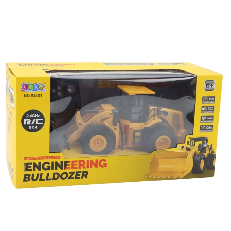 Daljinski Upravljač Za Bager I Buldožer Rc 2.4g 6ch žuti 4