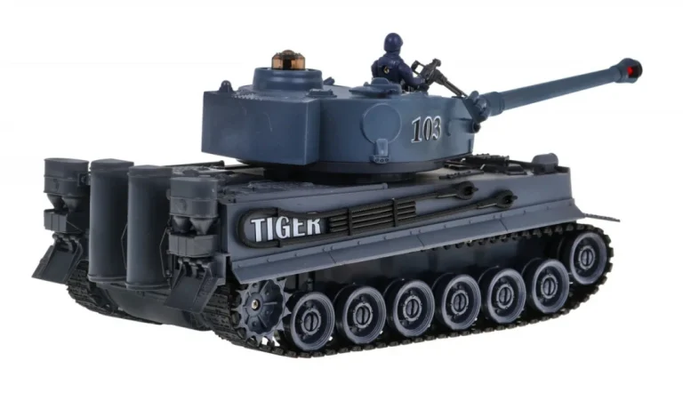 Daljinski Upravljana 2 Tenka T 34 Protiv Tigera Za Djecu 3+ Modeli Za Pucanje + Velika Tenkovska 11