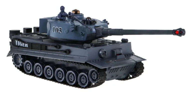 Daljinski Upravljana 2 Tenka T 34 Protiv Tigera Za Djecu 3+ Modeli Za Pucanje + Velika Tenkovska 12