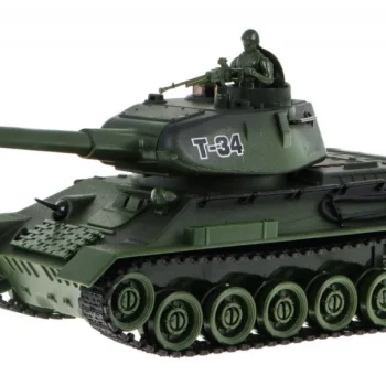 Daljinski Upravljana 2 Tenka T 34 Protiv Tigera Za Djecu 3+ Modeli Za Pucanje + Velika Tenkovska 4