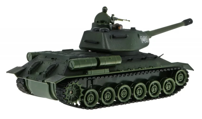Daljinski Upravljana 2 Tenka T 34 Protiv Tigera Za Djecu 3+ Modeli Za Pucanje + Velika Tenkovska 6