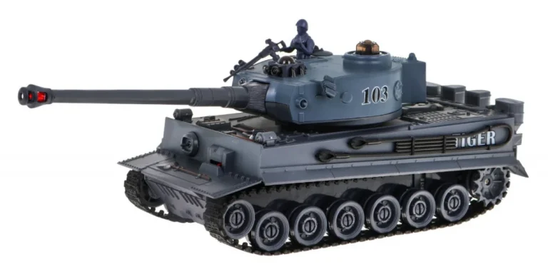 Daljinski Upravljana 2 Tenka T 34 Protiv Tigera Za Djecu 3+ Modeli Za Pucanje + Velika Tenkovska 9