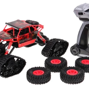 Daljinski Upravljana 2 U 1 Gusjenica Za Djecu 8+ Godina. Promjenjivi Kotači + Gusjenice. Pogon 4x4 10