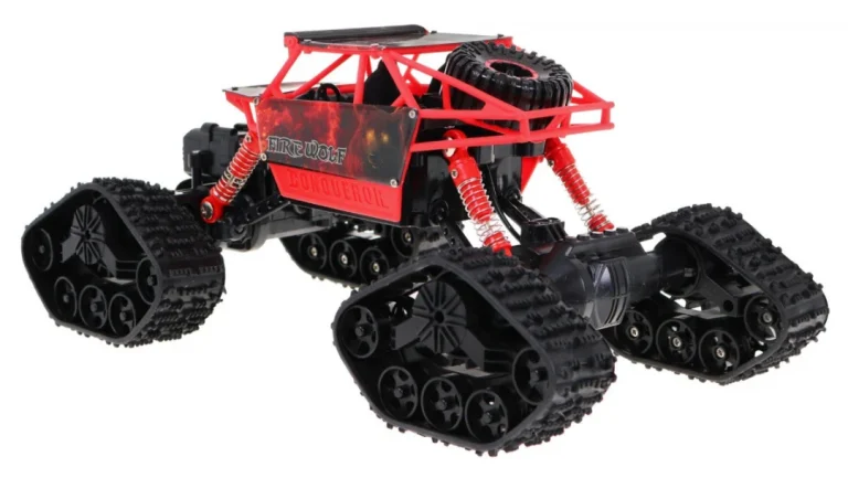 Daljinski Upravljana 2 U 1 Gusjenica Za Djecu 8+ Godina. Promjenjivi Kotači + Gusjenice. Pogon 4x4 3