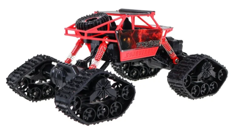Daljinski Upravljana 2 U 1 Gusjenica Za Djecu 8+ Godina. Promjenjivi Kotači + Gusjenice. Pogon 4x4 4