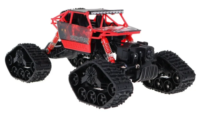Daljinski Upravljana 2 U 1 Gusjenica Za Djecu 8+ Godina. Promjenjivi Kotači + Gusjenice. Pogon 4x4 5