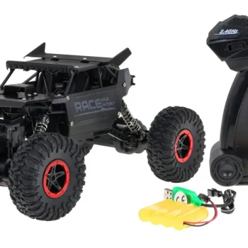 Daljinski Upravljana Monster Crawler Za Djecu 6+ Crni Model 1:18 2,4 Ghz Daljinski Upravljač, Crna 2