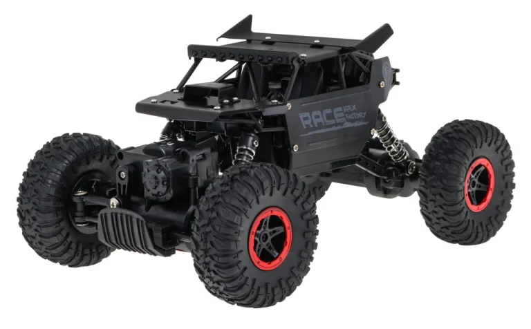 Daljinski Upravljana Monster Crawler Za Djecu 6+ Crni Model 1:18 2,4 Ghz Daljinski Upravljač, Crna 4
