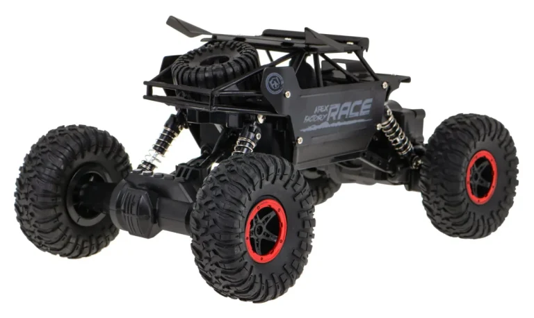 Daljinski Upravljana Monster Crawler Za Djecu 6+ Crni Model 1:18 2,4 Ghz Daljinski Upravljač, Crna 6