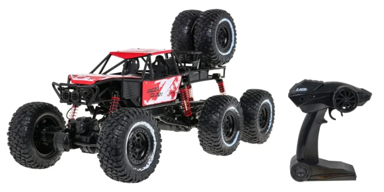 Daljinski Upravljana Gusjenica 1:8 Za Djecu 6+ Godina 2,4 Ghz Daljinski Upravljač, Crvena 2