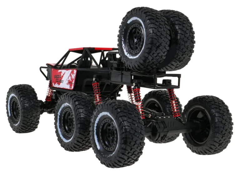 Daljinski Upravljana Gusjenica 1:8 Za Djecu 6+ Godina 2,4 Ghz Daljinski Upravljač, Crvena 5