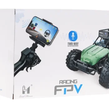 Daljinski Upravljani Fpv Terenski Automobil Za Djecu 6+ S Wi Fi Kamerom + Funkcija Dijaloga + Gumene Gume + Metalna Karoserija 10